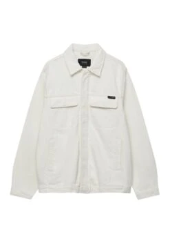 PULL & BEAR BasicTruckerGiacca LeggeraWhite Uomo Giacche PUC22T0SQ-A11 -PULL - BEAR Negozio 007e24d21fc14929883057ab3a165665