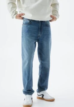 PULL & BEAR Jeans A SigarettaStone Blue Denim Uomo Jeans PUC22G0Q0-K12