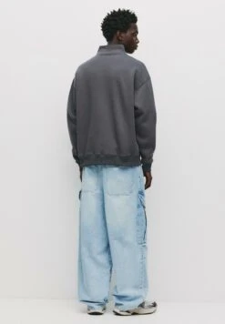 PULL & BEAR BASIC QUARTER-ZIP - Felpa - Dark Grey -PULL - BEAR Negozio 016e4dbea9334616b2feb9e5e7516530