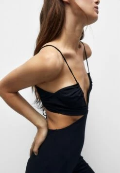 PULL & BEAR Cut-OutTuta JumpsuitBlack Donna Tute Jumpsuit PUC21T0AE-Q11 -PULL - BEAR Negozio 028e72c9bcc94074b2c29c64792d7e26