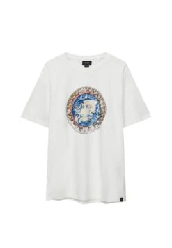 PULL & BEAR Short Sleeve With Round PrintT-Shirt Con StampaWhite Uomo T-shirt E Polo PUC22O1PE-A11 14 PULL & BEAR Short Sleeve With Round PrintT-Shirt Con StampaWhite Uomo T-shirt E Polo PUC22O1PE-A11 -PULL - BEAR Negozio 02e8b0f675744cfeafd5d948a04c471c