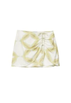 PULL & BEAR Printed With Gathered Detail- Minigonna - Light Green -PULL - BEAR Negozio 04cbecbf706a425f9f985f7b9df4ed7f