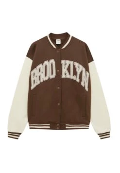 PULL & BEAR BrooklynGiubbotto BomberDark Brown Donna Giacche E Blazer PUC21U0G2-O11 -PULL - BEAR Negozio 053c00da3ac945e58138e5bc8fe3491e