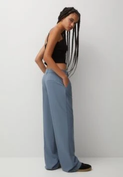 PULL & BEAR Darted SmartPantaloniBlue Grey Donna Pantaloni PUC21A0SV-K12 11 PULL & BEAR Darted SmartPantaloniBlue Grey Donna Pantaloni PUC21A0SV-K12 -PULL - BEAR Negozio 054ba8662f4441fd9c7efd2d8ec29808