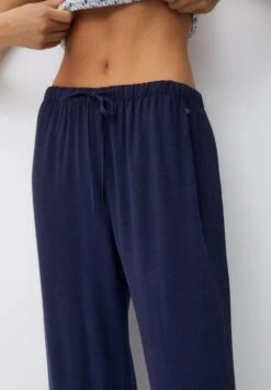 PULL & BEAR With FlowingRustic PantaloniDark Blue Donna Pantaloni PUC21A0UV-K11 -PULL - BEAR Negozio 0658f0d111d74fa293d9e85c62c7ad49