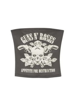 PULL & BEAR Guns N RosesBandeauTopDark Grey Donna T-shirt E Top PUC21D2H5-C11 14 PULL & BEAR Guns N RosesBandeauTopDark Grey Donna T-shirt E Top PUC21D2H5-C11 -PULL - BEAR Negozio 069ddf7a76f449ba95d9c41c89ded4a7