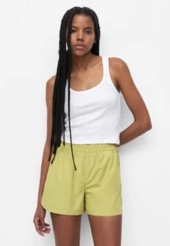 PULL & BEAR Basic Bermuda ShortsLight Yellow Donna Shorts PUC21S0DU-E11