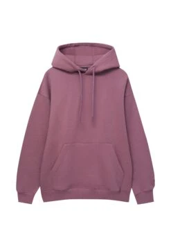 PULL & BEAR Basic ColouredFelpa Con CappuccioPink Uomo Maglieria E Felpe PUC21009J-J11 -PULL - BEAR Negozio 0caf6339cb8043b28a63433f3acda17e