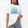 PULL & BEAR Beaulieu LicenseT-Shirt Con StampaWhite Donna T-shirt E Top PUC21D2E6-A11 -PULL - BEAR Negozio 0dcdfb2df3d548c488b6a884cc03ace9
