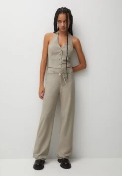 PULL & BEAR Halter With Back Tie DetailSmanicatoStone Donna Giacche E Blazer PUC21G0IR-C11 -PULL - BEAR Negozio 0e6cc36f53df4fbc937106bcab6cf4e8