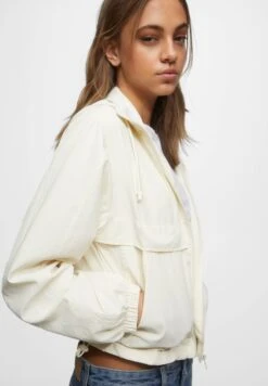 PULL & BEAR With PocketsGiacca LeggeraMottled Beige Donna Giacche E Blazer PUC21G0GP-B11 -PULL - BEAR Negozio 0efaeb1b90d848cbbc60aa0dbd52e71c