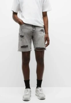 PULL & BEAR BermudaShorts Di JeansGrey Uomo Jeans PUC22F0CZ-C11