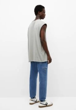 PULL & BEAR Basic Pantaloni SportiviBlue Denim Uomo Pantaloni PUC22E0EQ-K12 -PULL - BEAR Negozio 10b32b4763b24079a36b6502c8775ddc