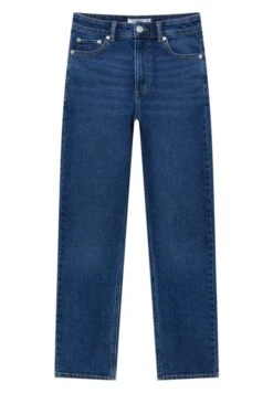 PULL & BEAR High Waist MomJeans Slim FitDark Blue Donna Jeans PUC21N0KG-K11 -PULL - BEAR Negozio 10f642da02b54d33a9c7a6f5ac347733