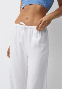 PULL & BEAR RusticPantaloni SportiviWhite Donna Pantaloni PUC21A0US-A11 -PULL - BEAR Negozio 11581c8254734c1c842b909121e782c8