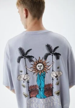 PULL & BEAR Sun GraphicT-Shirt Con StampaMauve Uomo T-shirt E Polo PUC22O1QT-I11 -PULL - BEAR Negozio 128c462da19643ea8134ddb139c88c95