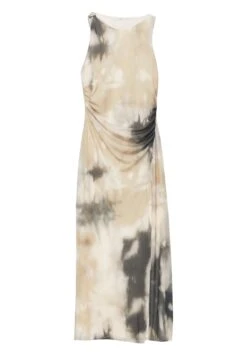 PULL & BEAR Long Tie Dye KnotVestito LungoBeige Donna Vestiti PUC21C16J-B11 -PULL - BEAR Negozio 139b5328f86a48fbb283363877c1f5de