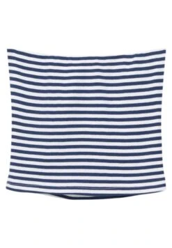 PULL & BEAR Striped Bandeau Neckline TopDark Blue Donna T-shirt E Top PUC21D2FV-K11 -PULL - BEAR Negozio 1404b1a22b9e46559a217b0107798363