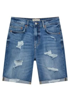 PULL & BEAR Shorts Di JeansBlue Denim Uomo Jeans PUC22F0BJ-K11 -PULL - BEAR Negozio 14d6573dbec44059a11af6e2136b5c48