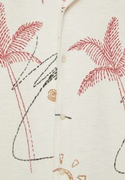 PULL & BEAR Geometric Shape Print- Camicia - White -PULL - BEAR Negozio 1523923a6c2e4a608f0536dd6a46c05a