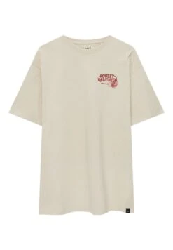 PULL & BEAR Short Sleeve T-Shirt Con StampaSand Uomo T-shirt E Polo PUC22O1PX-B11 -PULL - BEAR Negozio 168678797f9a411b8fd27ef45acc9c25