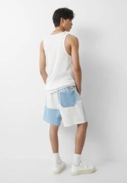 PULL & BEAR Patchwork Bermuda Shorts Di JeansBlue Denim Uomo Jeans PUC22F0DL-K11 -PULL - BEAR Negozio 175edd55a3a54f6e8d086beb99cd8aff