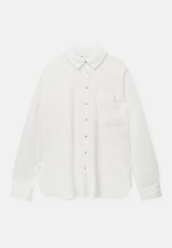 PULL & BEAR Rustic With PocketCamiciaWhite Donna Camicie E Bluse PUC21E10J-A11 -PULL - BEAR Negozio 194db160dbb947c1a473d57bf861011e