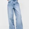 PULL & BEAR Jeans A ZampaLight Blue Donna Jeans PUC21N0KI-K11