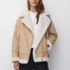 PULL & BEAR Double-Faced LongGiacca Da Mezza StagioneBeige Donna Giacche E Blazer PUC21U0GG-B11 -PULL - BEAR Negozio 1b2559faad364d9390e9533974b008f3