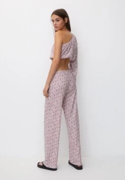 PULL & BEAR Loose-Fitting With PrintPantaloniWhite Donna Pantaloni PUC21A0UQ-A11 -PULL - BEAR Negozio 1d42edc972854d8dbe204b0f66356edd