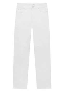 PULL & BEAR High Waist MomJeans Slim FitWhite Donna Jeans PUC21N0KG-A11 -PULL - BEAR Negozio 1e4b326e362b44c6b1a27854706d3ec7