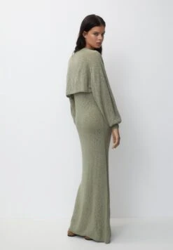 PULL & BEAR Arm WarmersCardiganKhaki Donna Maglieria PUC21I0OI-N11 -PULL - BEAR Negozio 2030bc87baa246c38f474e2865f8bd50