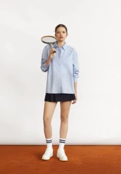 PULL & BEAR Basic-PopelinCamiciaStone Blue Denim Donna Camicie E Bluse PUC21E0SS-K11 -PULL - BEAR Negozio 244f4560a336433eaa83a8cc9b6ca9b2