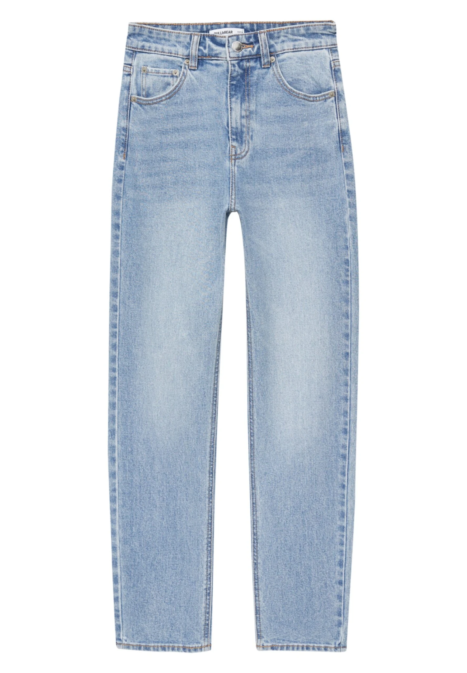 PULL & BEAR Basic Mom ComfortJeans A SigarettaLight Blue Denim Donna Jeans PUC21N0M3-K13 8 PULL & BEAR Basic Mom ComfortJeans A SigarettaLight Blue Denim Donna Jeans PUC21N0M3-K13 - immagine 6