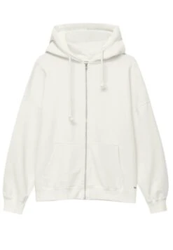 PULL & BEAR CroppedFelpa Con ZipWhite Donna Felpe PUC21J0ZU-A11 -PULL - BEAR Negozio 26e6e2166f56434cb89aaba794361f3f