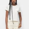 PULL & BEAR Short Sleeve With PocketT-Shirt Con StampaBeige Donna T-shirt E Top PUC21D2DS-B11
