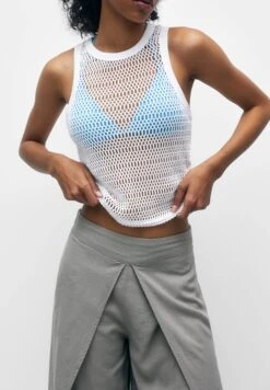 PULL & BEAR Rustic Wrap- Pantaloni - Stone -PULL - BEAR Negozio 2d22e7cb110c4d1d97e161a7ee9e689a