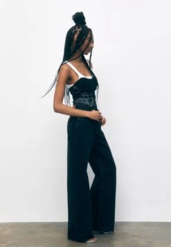 PULL & BEAR Jeans A ZampaBlack Denim Donna Jeans PUC21N0KI-Q11 -PULL - BEAR Negozio 2e6cbedda21d41ecb357de16f6835bd5