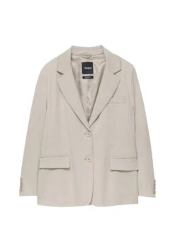 PULL & BEAR Oversize Double-Breasted ButtonedBlazerSand Donna Giacche E Blazer PUC21G0IG-B11 -PULL - BEAR Negozio 2ee45a92c1bb4fb388b4c42a705647a7
