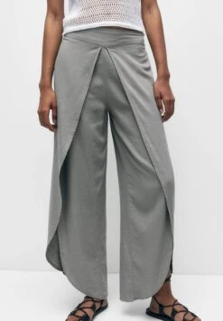 PULL & BEAR Rustic Wrap- Pantaloni - Stone