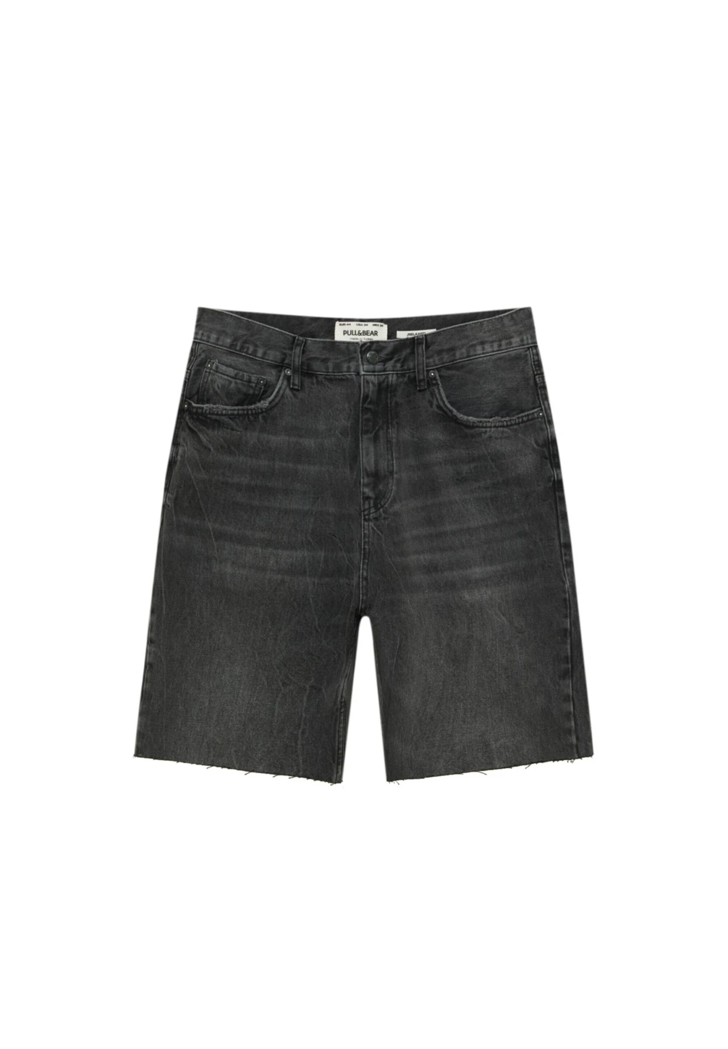 PULL & BEAR Shorts Di JeansMottled Dark Grey Uomo Jeans PUC22F0B8-C11 8 PULL & BEAR Shorts Di JeansMottled Dark Grey Uomo Jeans PUC22F0B8-C11 - immagine 6