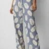 PULL & BEAR PrintedFlowingPantaloniLight Blue Donna Pantaloni PUC21A0UG-K11 -PULL - BEAR Negozio 31dd99e5838f4098ad9f1f1efcabbe2b