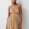PULL & BEAR Short StrappyVestito EstivoOchre Donna Vestiti PUC21C14R-O11 1 PULL & BEAR Short StrappyVestito EstivoOchre Donna Vestiti PUC21C14R-O11 -PULL - BEAR Negozio 31fa34400e7c48d19eadf1f00435ada3