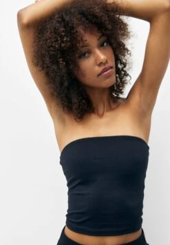 PULL & BEAR BasicBandeauTopBlack Donna T-shirt E Top PUC21E115-Q11 -PULL - BEAR Negozio 320af91c54cf440e9e4743197d16a95c