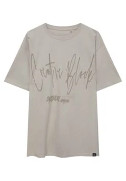 PULL & BEAR Short Sleeve With SloganT-Shirt Con StampaTaupe Uomo T-shirt E Polo PUC22O1P7-B11 -PULL - BEAR Negozio 3299ddd6975b42fd942f868dffe22cac