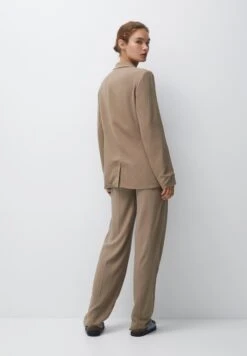 PULL & BEAR Rustic Double-BreastedBlazerLight Brown Donna Giacche E Blazer PUC21G0IB-O11 -PULL - BEAR Negozio 32c25c35610745cb9e2d3505be8f2c59