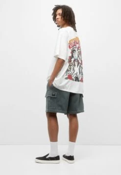 PULL & BEAR Guns N’ Roses T-Shirt Con StampaWhite Uomo T-shirt E Polo PUC22O1N7-A11 -PULL - BEAR Negozio 363e03a7937740a9ae13745d12cd07b5