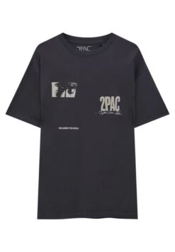 PULL & BEAR Tupac Me Against The World T-Shirt Con StampaGrey Uomo T-shirt E Polo PUC22O1MA-C11 -PULL - BEAR Negozio 373cfe67c953443394d44b989befc7f1