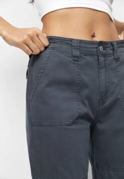 PULL & BEAR Adjustable WaistPantaloni CargoDark Grey Donna Pantaloni PUC21A0U8-C11 -PULL - BEAR Negozio 3895c12082fc48e1b1330d7b7cea31da