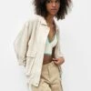 PULL & BEAR With Roll-Up Sleeves And Pockets Giacca LeggeraStone Donna Giacche E Blazer PUC21G0I3-C11 -PULL - BEAR Negozio 3aa05de893f3480da82673f4acbb8667
